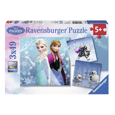 Ledové království 3 x 49d Ravensburger