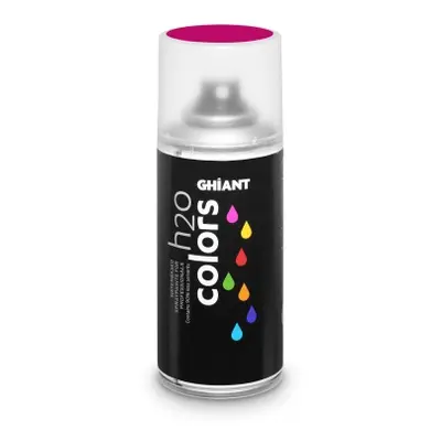 Ghiant - H2O akrylová barva ve spreji - 150 ml - fluo růžová Ghiant