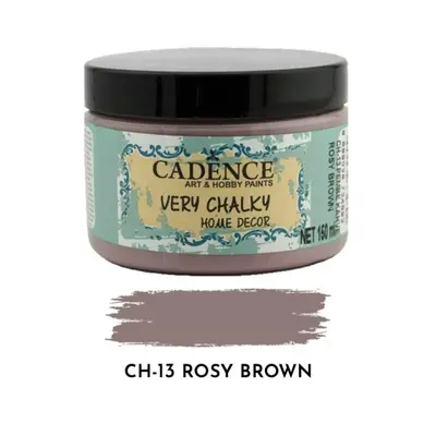 Křídová barva Cadence Very Chalky 150 ml - rosy brown růžovohnědá Aladine