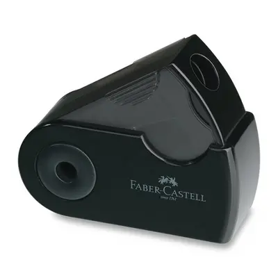 Ořezávátko Faber-Castell Sleeve Mini Black 1 otvor Faber-Castell