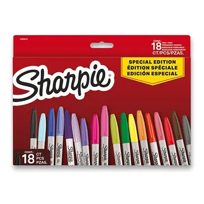 Permanentní popisovač Sharpie SE Red sada 18 barev Sharpie