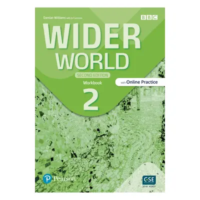 Wider World 2 Workbook with Online Practice and app, 2nd Edition Edu-Ksiazka Sp. S.o.o.