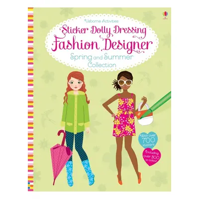 Sticker Dolly Dressing Fashion Designer Spring and Summer Collection Usborne Publishing