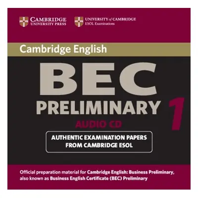 Cambridge BEC Preliminary Practice Tests 1 Audio CD Cambridge University Press