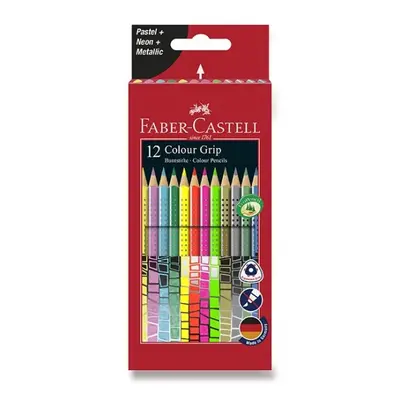 Pastelky Faber Castell Grip Spec. edice pap.krabička 12ks Faber-Castell