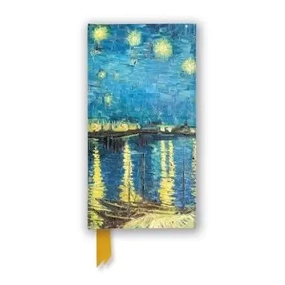 Vincent van Gogh: Starry Night over the Rhone (Foiled Slimline Journal) Flame Tree Publishing