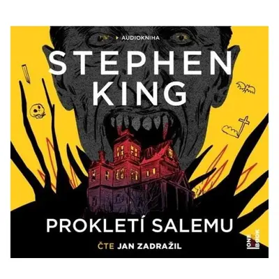 Prokletí Salemu - 2 CDmp3 (Čte Jan Zadražil) Radioservis a. s.