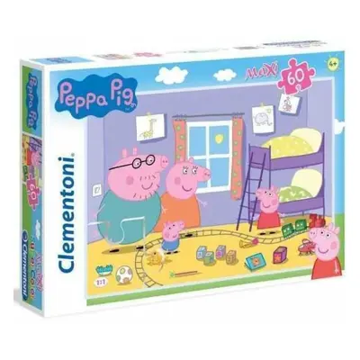 Clementoni Puzzle Maxi Prasátko Peppa / 60 dílků EP Line SE