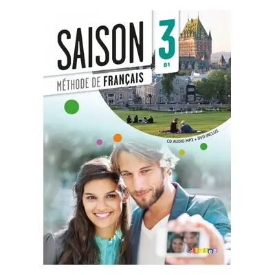 Saison 3 (B1) učebnice + CD + DVD Hatier Didier