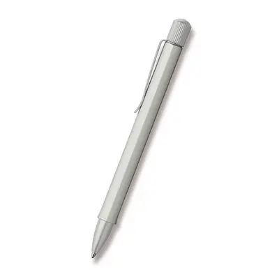 Faber-Castell Hexo Silver Matt kuličková tužka Faber-Castell