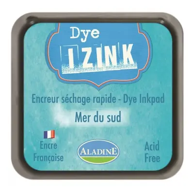 Razítkovací polštářek Aladine IZINK DYE - mer du sud azurová Aladine