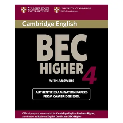 Cambridge BEC 4 Higher Student´s Book with Answers Cambridge University Press