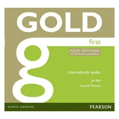 Gold First (New Edition) Class Audio CDs Pearson