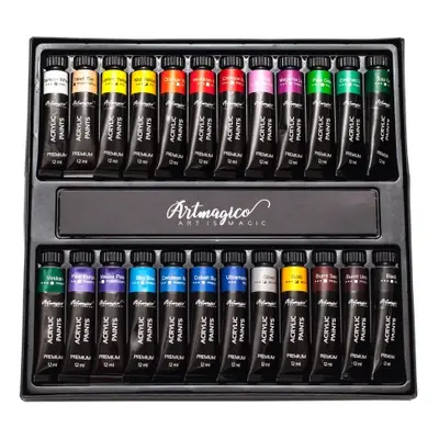 Artmagico Akrylové barvy 12 ml x 24 ks Artmagico