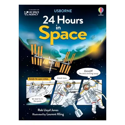 24 Hours in Space Usborne Publishing