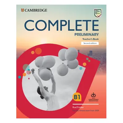 Complete Preliminary PET (2020 Exam) Teacher´s Book with Downloadable Resource Pack (Class Audio