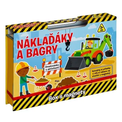 Náklaďáky a bagry - Box s magnety Svojtka & Co. s. r. o.