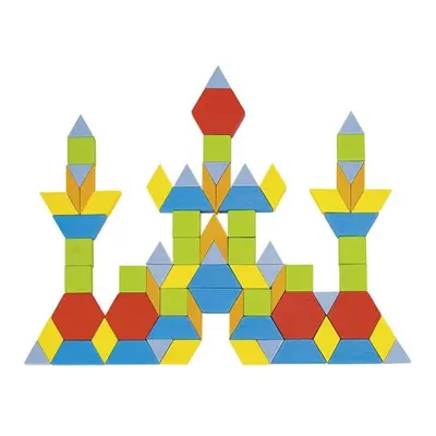 Skládací puzzle - geometrické tvary Montessori