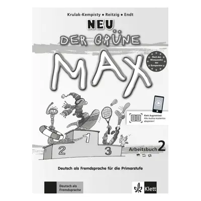 Der grüne Max neu 2 (A1-A2) – Arbeitsbuch + allango Klett nakladatelství