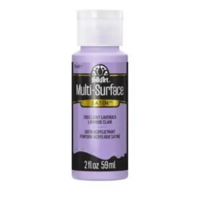 FolkArt Multi-Surface Acrylic Paint - 59 ml různé barvy Multi surface: LIGHT LAVENDER Folkart