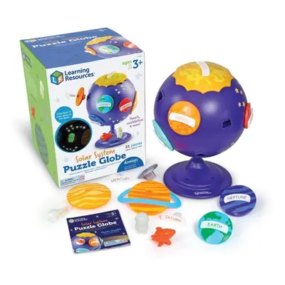 Puzzle Globus - Sluneční soustava Montessori