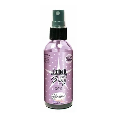 Perleťový inkoust ve spreji Aladine Izink Spray Shiny 80 ml - pastel purple pastelová fialová Al