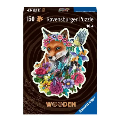 Dřevěné puzzle Barevná liška 150 dílků Ravensburger