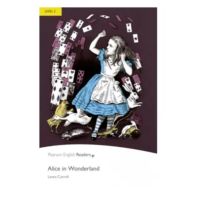 Pearson English Readers 2 Alice in Wonderland Book + MP3 audio CD Pack Pearson