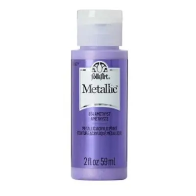 FolkArt Metallic Acrylic paint - 59 ml různé barvy Metallic color: AMETHYST Folkart