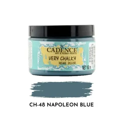 Křídová barva Cadence Very Chalky 150 ml - napoleon blue napoleonská modrá Aladine