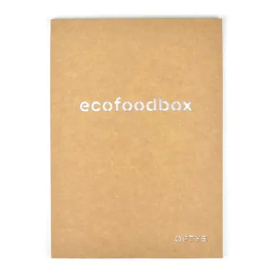 Poznámkový blok Ecofoodbox, A4, linka, 50 listů OPTYS, spol. s r.o.