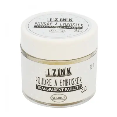 Embosovací prášek Aladine 25 ml - irridescent sparkle průhledná třpytivá Aladine