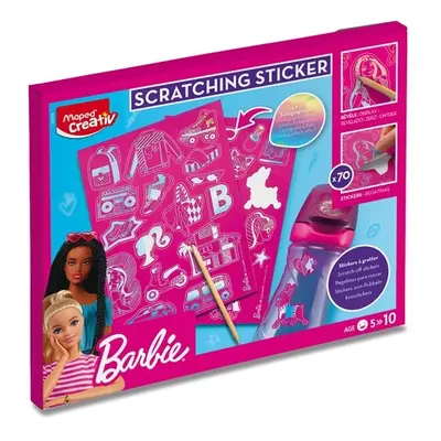 Sada Maped Creativ Barbie Scratching Sticker Maped