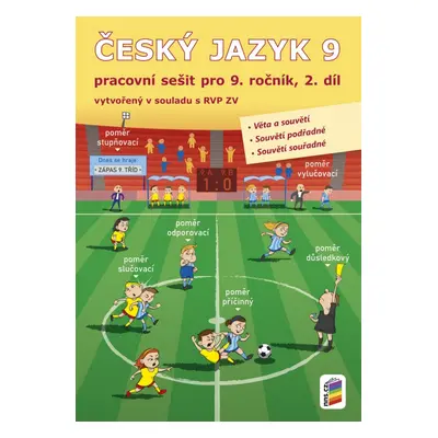 Český jazyk 9, 2. díl pracovní sešit (9-57) NOVÁ ŠKOLA, s.r.o