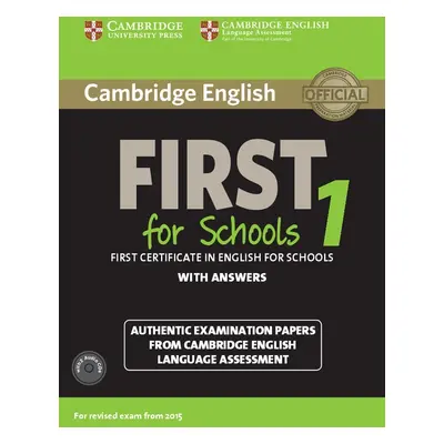 Cambridge English: First (FCE) for Schools 1 (2015 Exam) Student´s Book Pack (Student´s Book wit