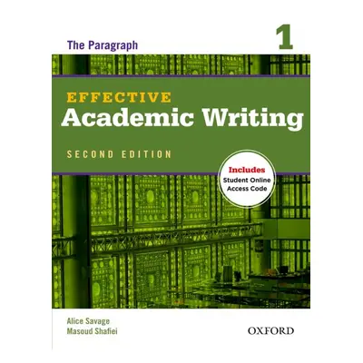 Effective Academic Writing 1 (2nd Edition) Student´s Book with Online Access Code Oxford Univers