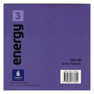 Energy 3 Test CD Pearson