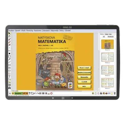 MIUč+ Matýskova matematika, 4. ročník 1., 2. díl a Geometrie - školní licence pro 1 učitele na 1