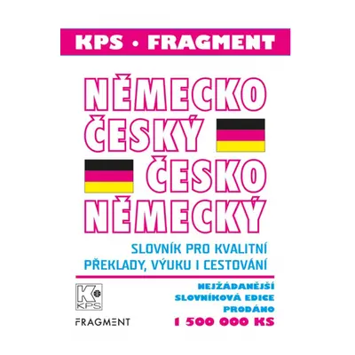 Německo-český a česko-německý slovník Fragment