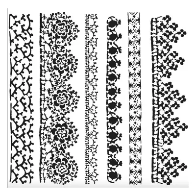 Šablona TCW 6"x6" (15,2x15,2 cm) - Crochet Lace Aladine