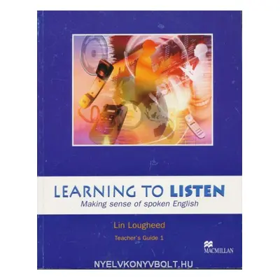 Learning to Listen Level 1 Teacher´s Book Macmillan