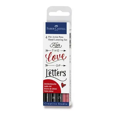 Popisovač Faber Castell Pitt Artist Pen Handlettering 4ks Faber-Castell