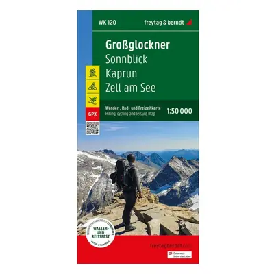 Großglockner - Sonnblick - Kaprun - Zell am See 1:50 000 / turistická mapa Freytag-Berndt und Ar