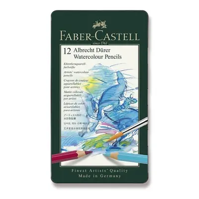 Pastelky Faber Castell Albrecht Dürer plech.krabička 12ks Faber-Castell