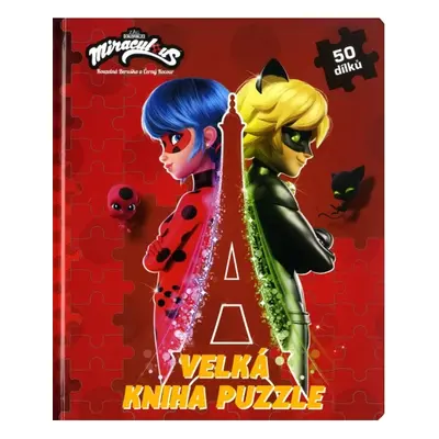 Kouzelná Beruška a Černý Kocour - Velká kniha puzzle Alicanto