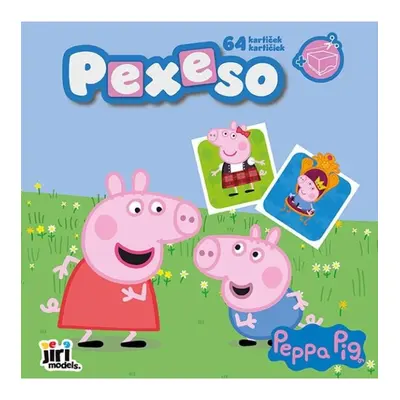 Pexeso v sešitu Prasátko Peppa JIRI MODELS a. s.