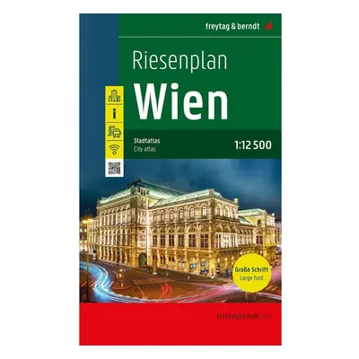 Vídeň 1:12 500 / plán města Freytag-Berndt und Artaria KG