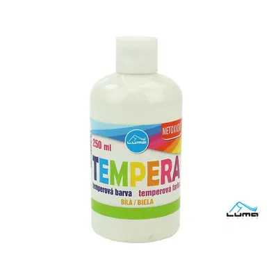 Barvy temperové LUMA 250ml bílá LUMA