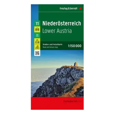 Dolní Rakousko 1:150 000 / silniční a rekreační mapa FREYTAG-BERNDT, spol. s r.o.