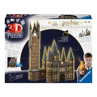 Harry Potter: Bradavický hrad - Astronomická věž (Noční edice) 540 dílků Ravensburger